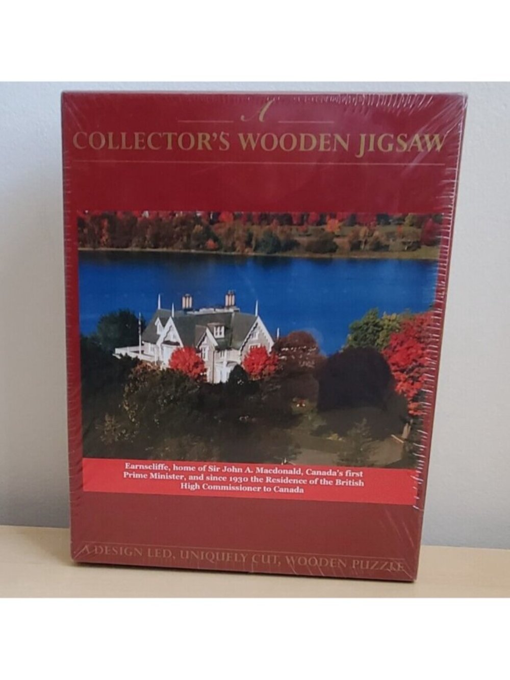 Wentworth Earnscliffe Ottawa Wooden Jigsaw Puzzle Sir John A. Macdonald NEW - Picture 3 of 10